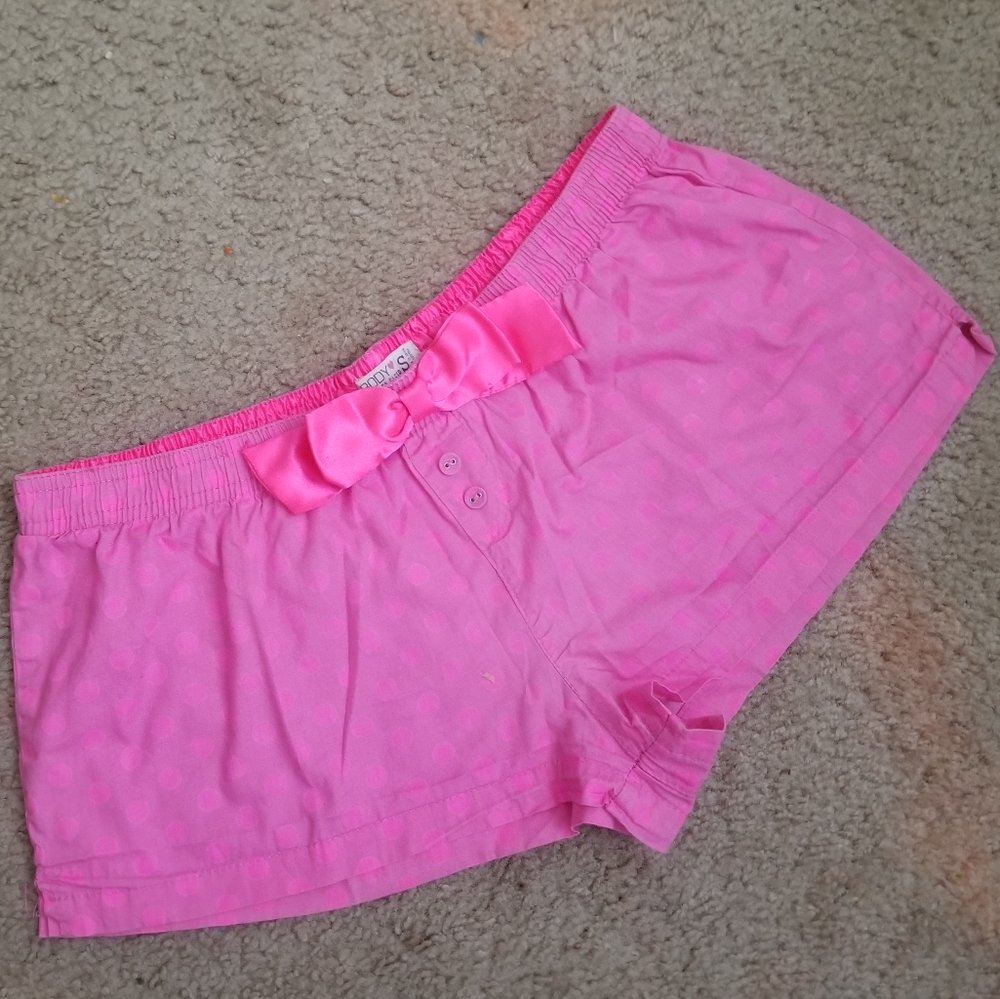 Pink polkadot short